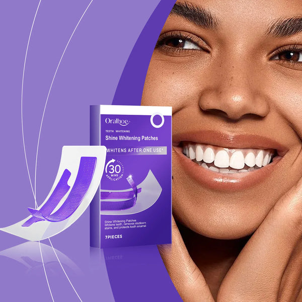 BrightSmile Purple Whitening Strips Glow